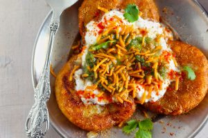 Aloo tikka chaat
