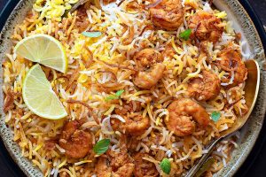 Shrimp Dum Biryani